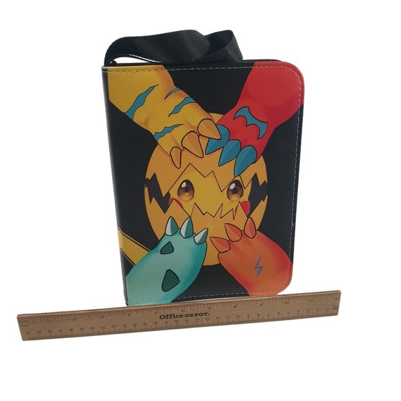 Game Card Binder 50 Page 4 Card Sleeve Pocket Collection Holder Pikachu 9.5 Inch - Picture 8 of 8